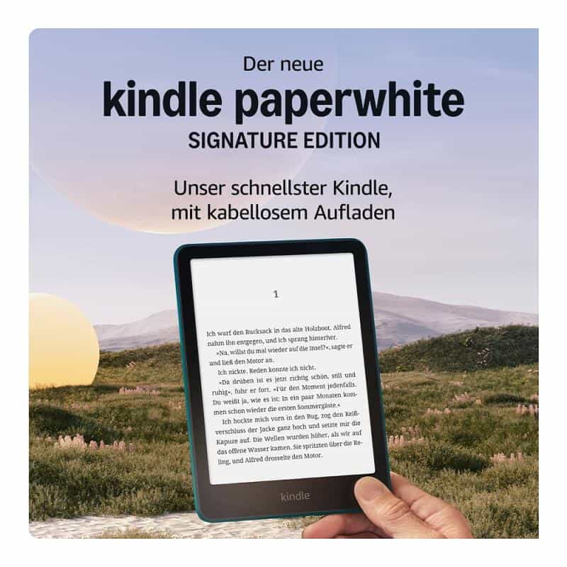 AMAZON Kindle Paperwhite 7" 32GB Jade Signature Edition