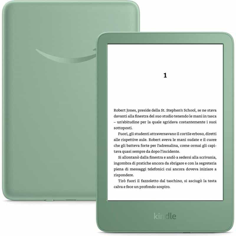 AMAZON Kindle 6" 16GB Green w/SO (2024)