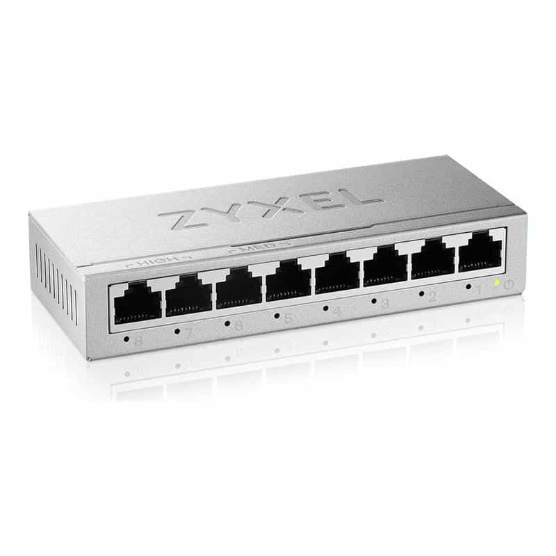 ZYXEL GS-108B V5 8-Port MINI Desktop Gigabit Ethernet Switch