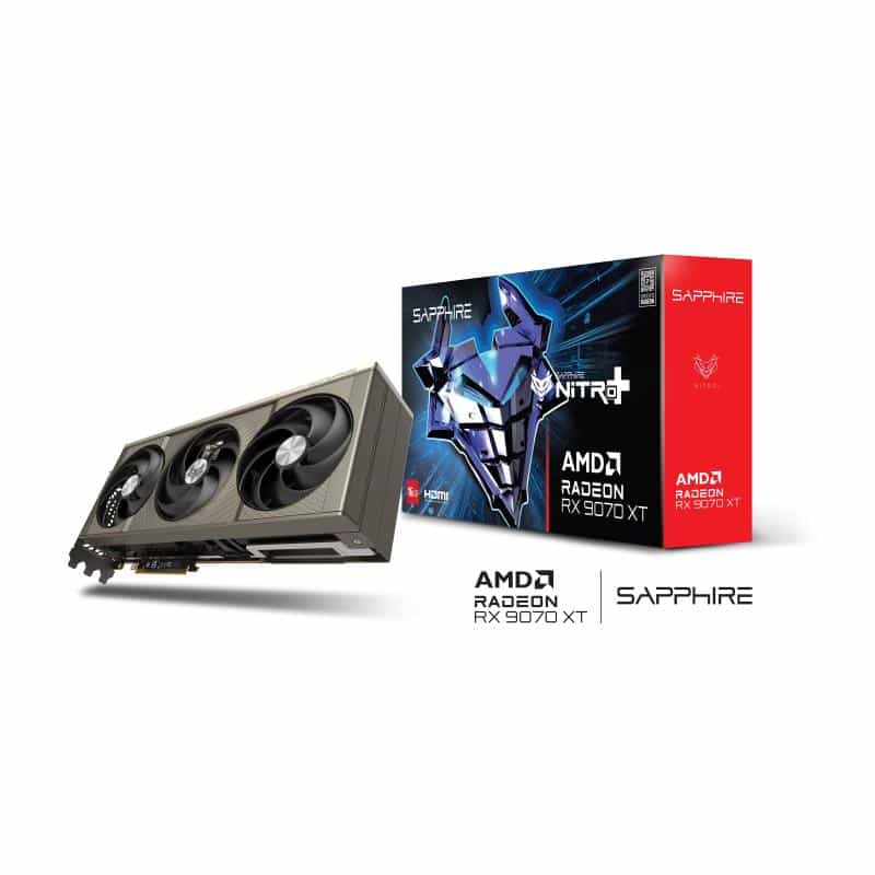 SAPPHIRE NITRO+ AMD RADEON RX 9070 XT GAMING OC 16GB