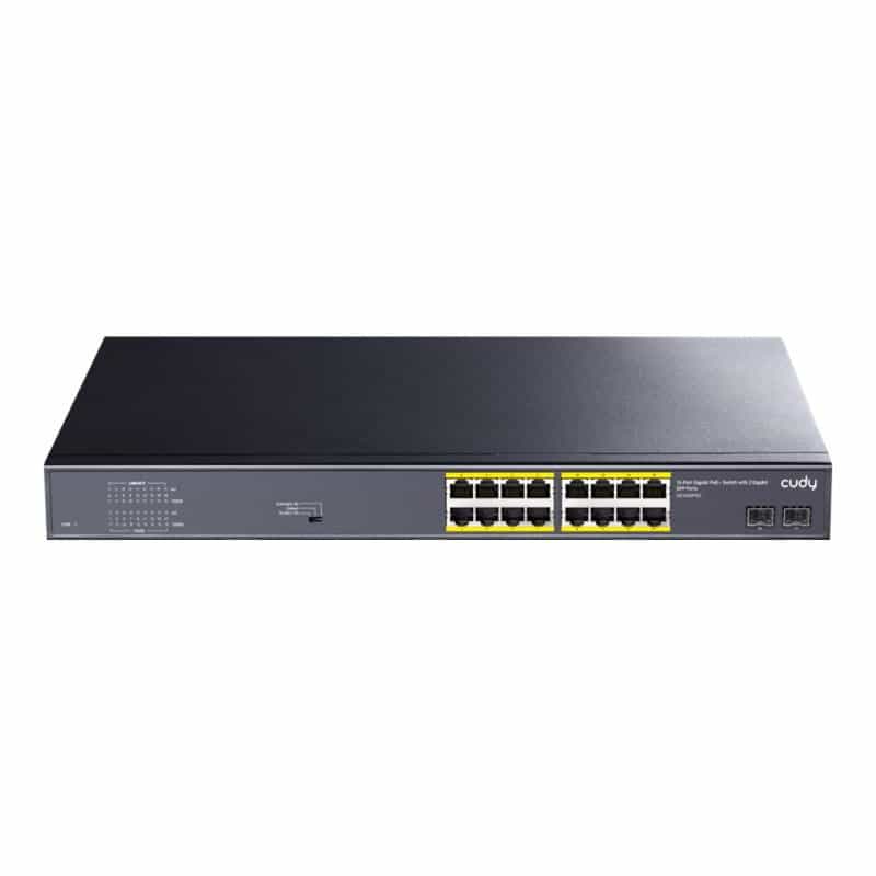 CUDY GS1020PS2 16-Port Gigabit PoE+ Switch