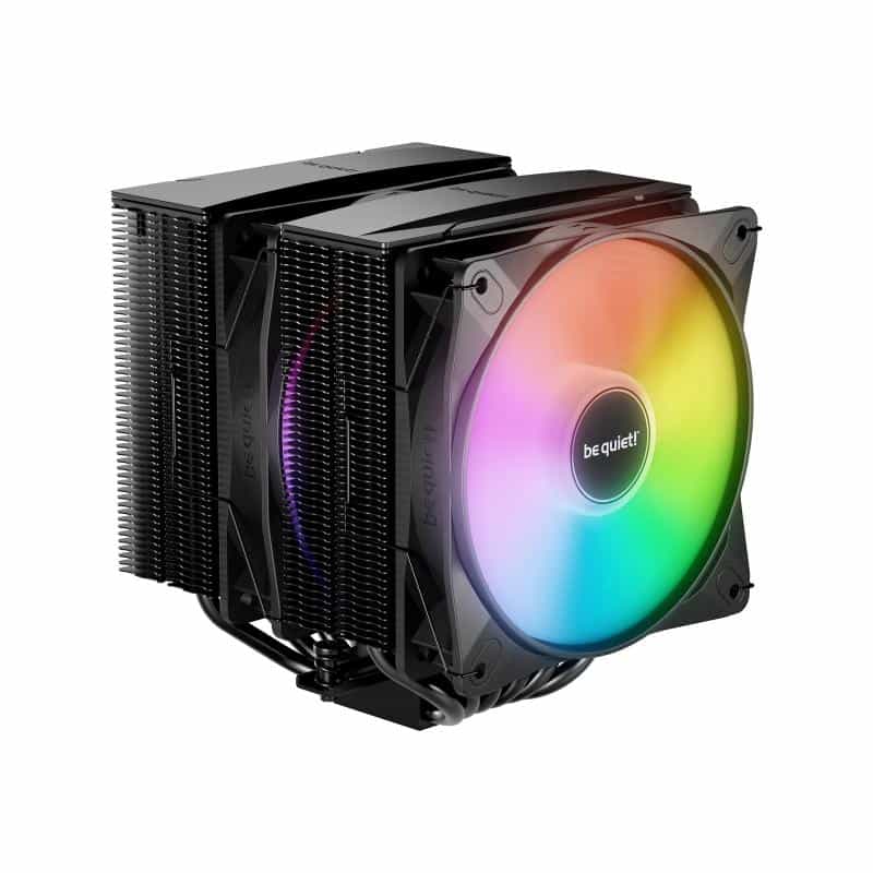 BE QUIET ! Pure Rock PRO 3 LX ARGB CPU Kühler für Intel und AMD CPU schwarz