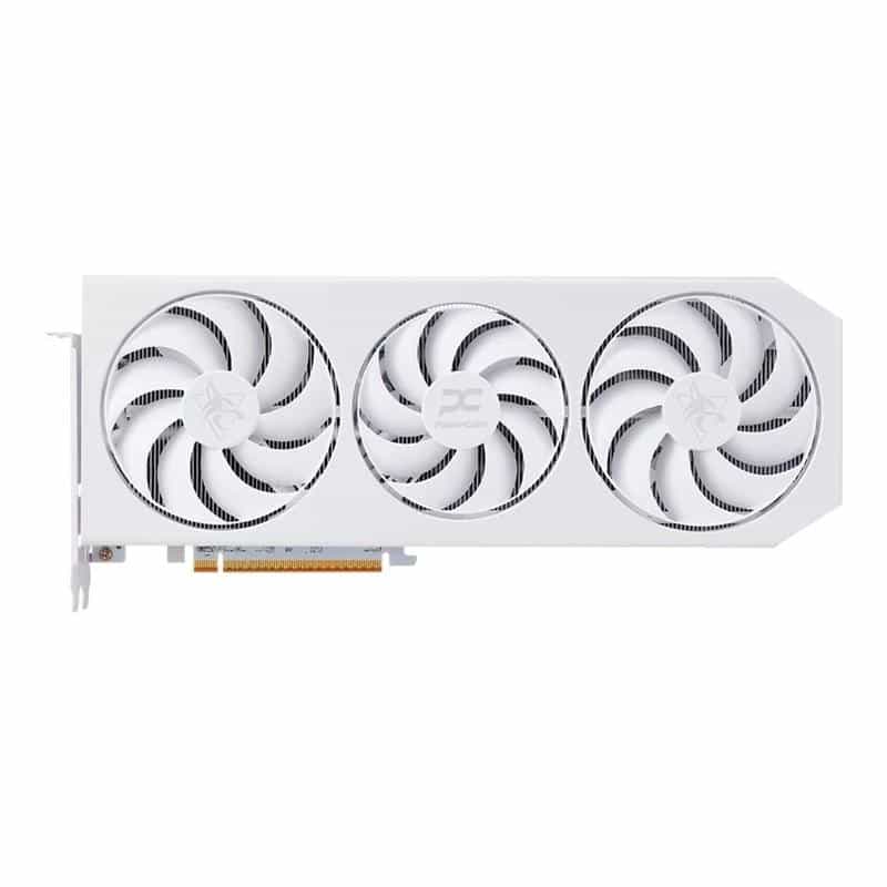 POWERCOLOR Radeon RX9070XT Hellhound Spectral White OC 16GB
