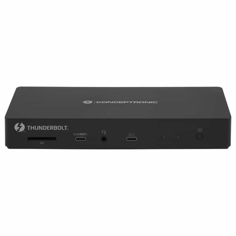 CONCEPTRONIC Dock 13-in-1 USB-C->HDMI,2xUSB-A,USB-C,GbE 96W