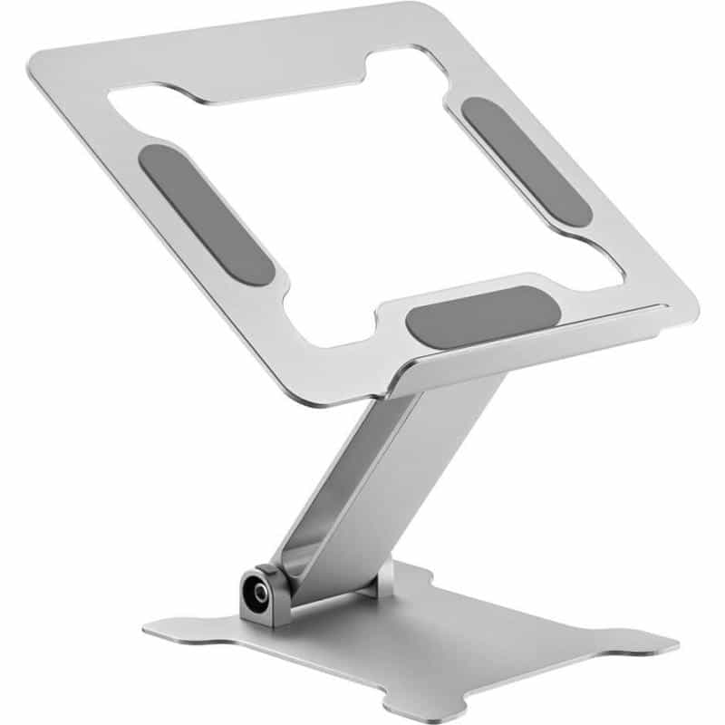 GEMBIRD Foldable notebook riser stand silver
