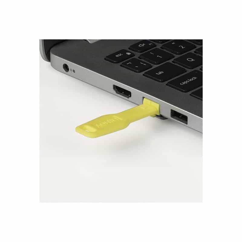 LINDY RJ45 Port Schlösser GELB, 20 Stück