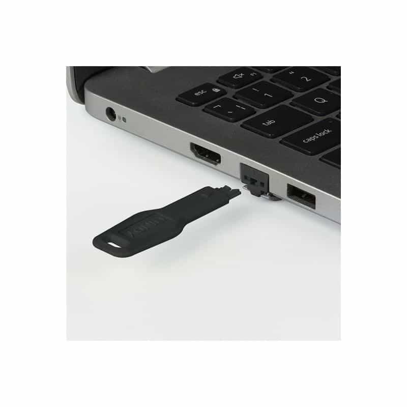 LINDY RJ45 Port Schlösse SCHWARZ, 20 Stück