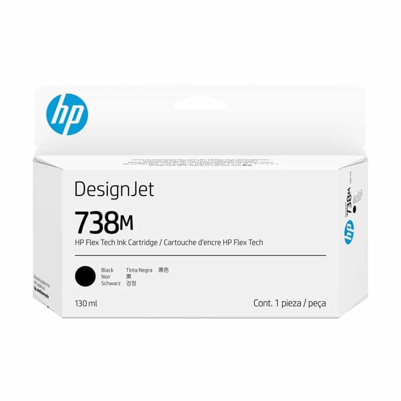 HP 738M Schwarz Tintenpatrone 130ml