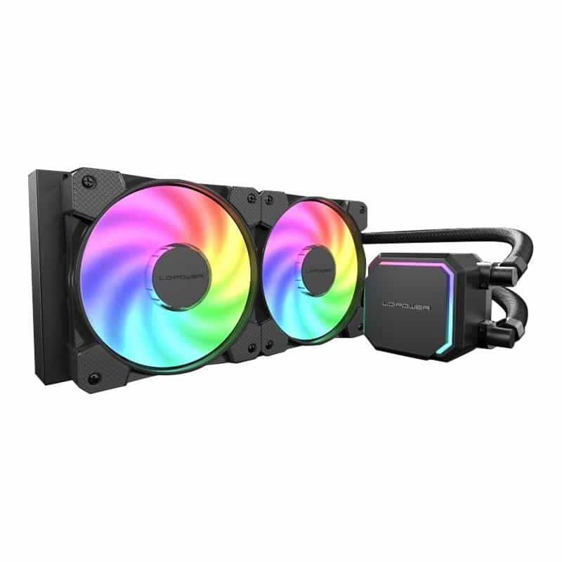 LC-POWER Cooler LC-CC-240-B-ARGB All-in-One-Flüssigkeitskühler