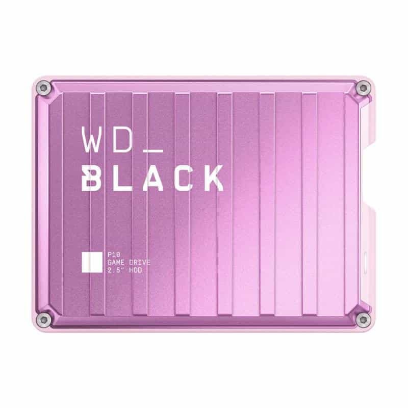 WESTERN DIGITAL Black P10 Game Drive Pink 2TB WESTERN DIGITAL Black P10 Game Drive Pink 2TB