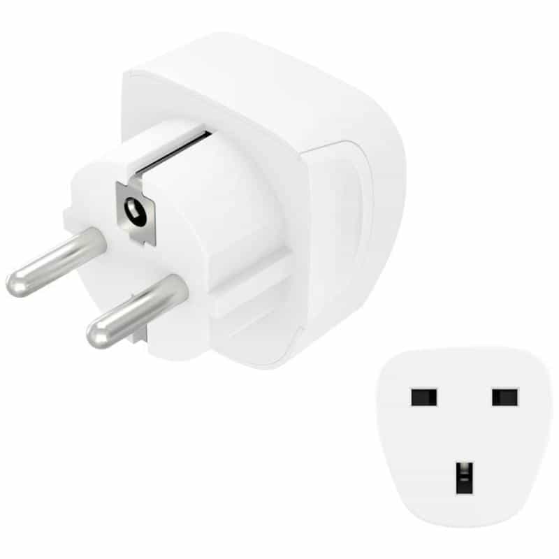 HAMA Reiseadapter Typ G, 3-polig, für Geräte aus England, Commonwealth und UK (00223459)