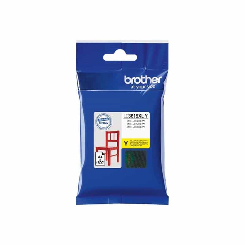 BROTHER LC-3619XLY Druckerpatrone 1 Stück(e) Original Gelb (LC3619XLY)