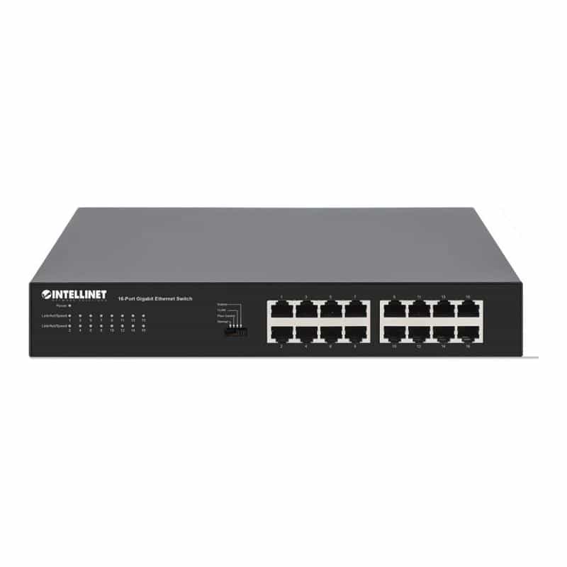 INTELLINET 16-Port Gigabit Ethernet Switch
