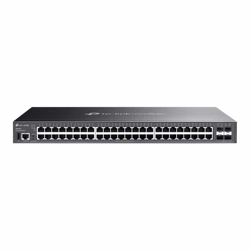 TP-LINK Omada SG5452X 48-Port Gigabit Stack Lite L3 Mgd. Switch 4× 10G