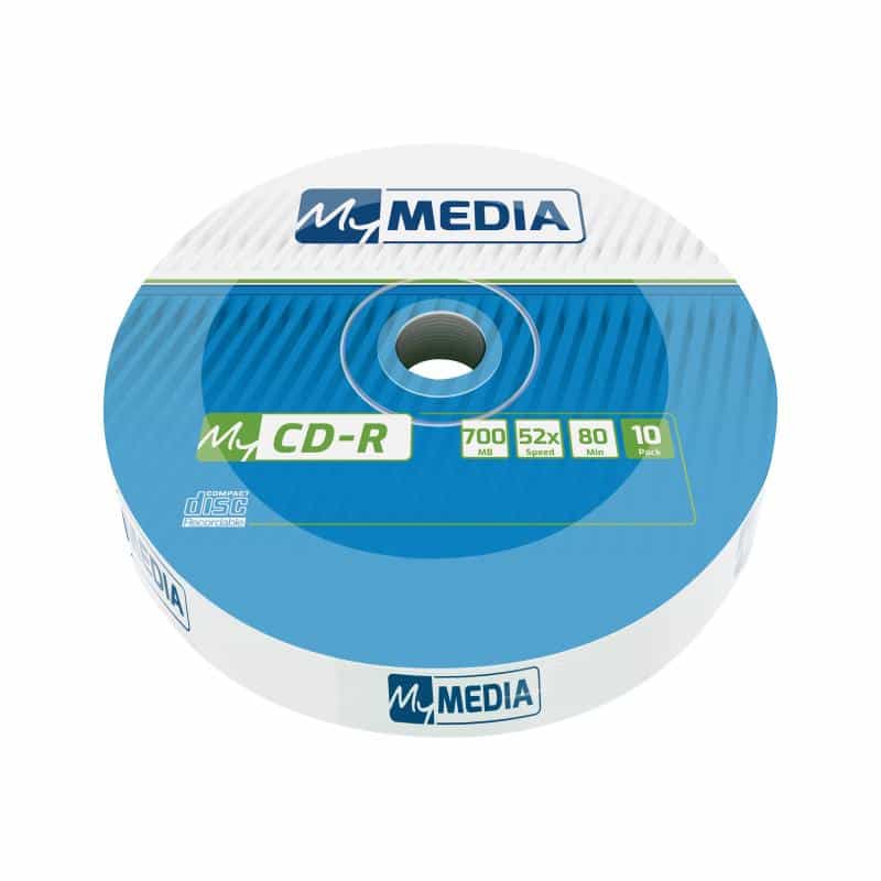 VERBATIM MyMedia My CD-R, 52x, CD-R, 120 mm, 700 MB, Spindel, 10 Stück(e)