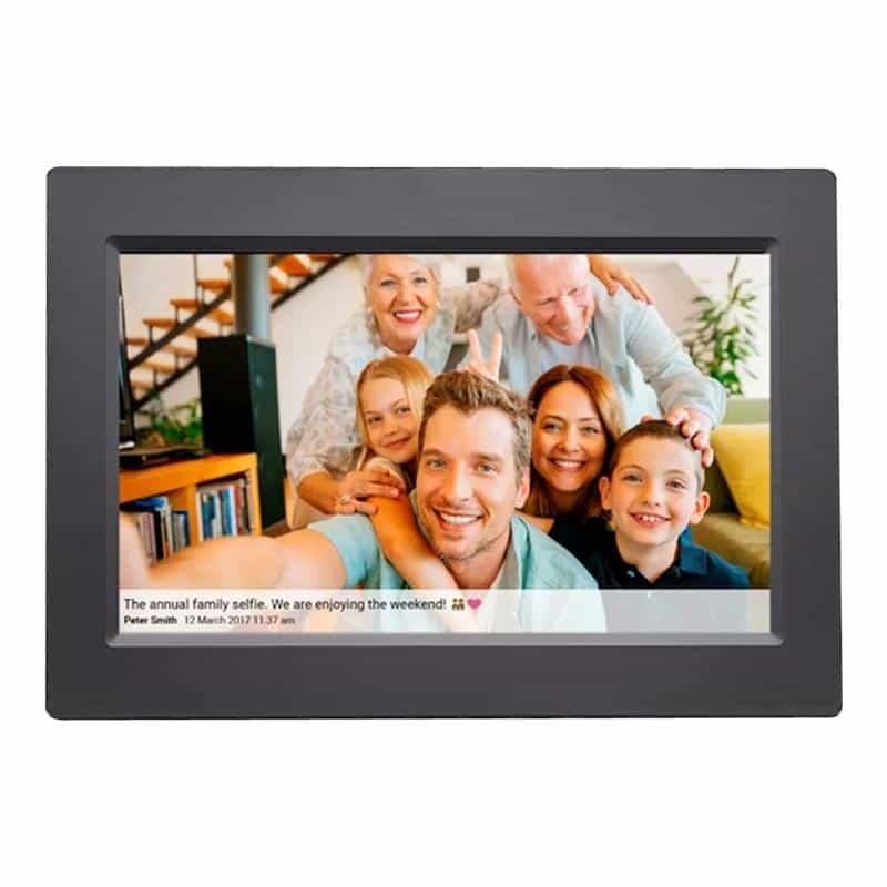 DENVER PFF-1015B, 25,6 cm (10.1"), 1280 x 800 Pixel, IPS, 200 cd/m², JPEG, 16 GB