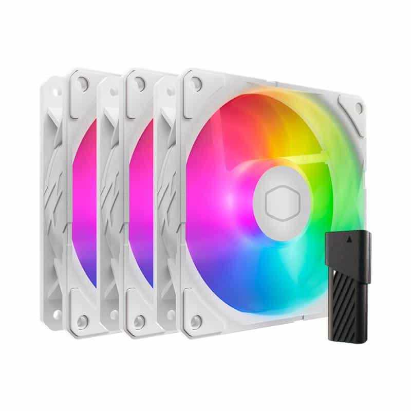 COOLERMASTER Lüfter SickleFlow Edge White 120 ARGB 3in1