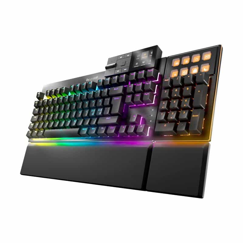 BE QUIET DARK MOUNT SILENT TACTILE Kabelgebundene Gaming Tastatur schwarz
