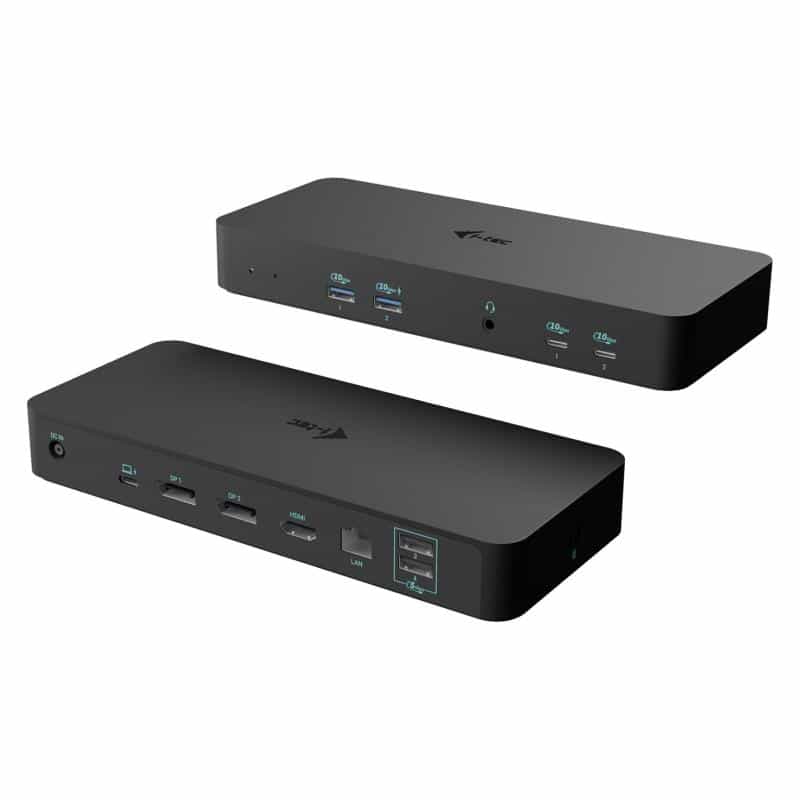 I-TEC USB-C Intelligent Triple Display Docking Station 1xHDMI 2xDP 1xGLAN 2xUSB-C Gen2 2xUSB-A Gen2