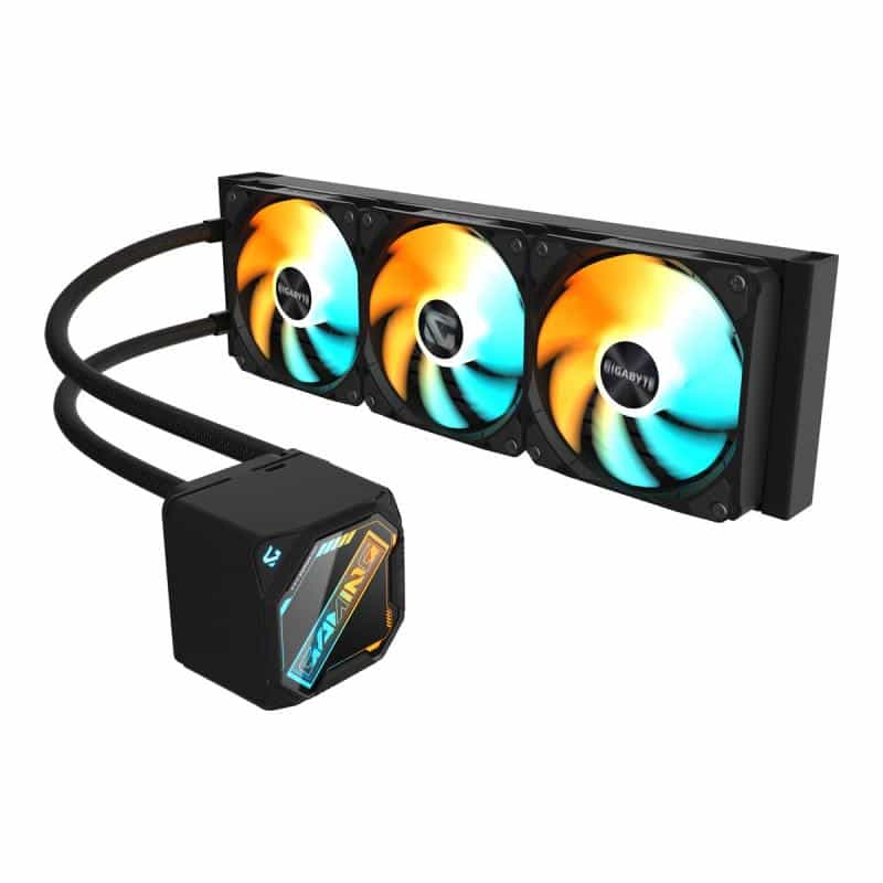 GIGABYTE GME 360 Wasserkühlung für AMD und Intel CPU Schwarz