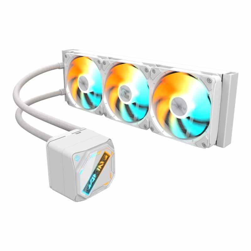 GIGABYTE GME 360 ICE Wasserkühlung für AMD und Intel CPU Weiß