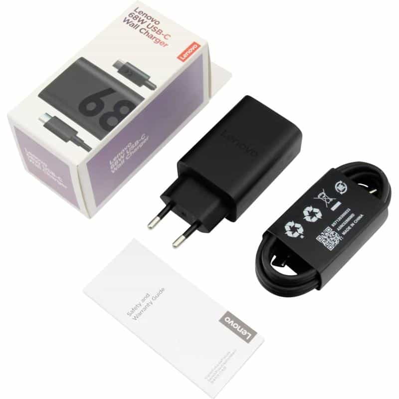 LENOVO SA18E56418 USB-C GaN-Netzteil 68,0 Watt EU, UK, US Wallplug
