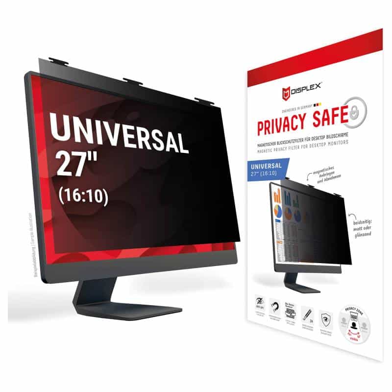 E.V.I. DISPLEX Privacy Safe Desktop Uni 27" (16:10)