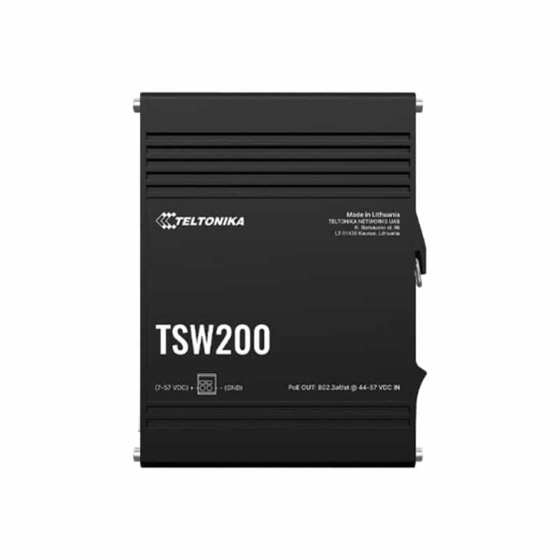 TELTONIKA TSW200 PoE+ Switch 8 GbE, 2 SFP Ports