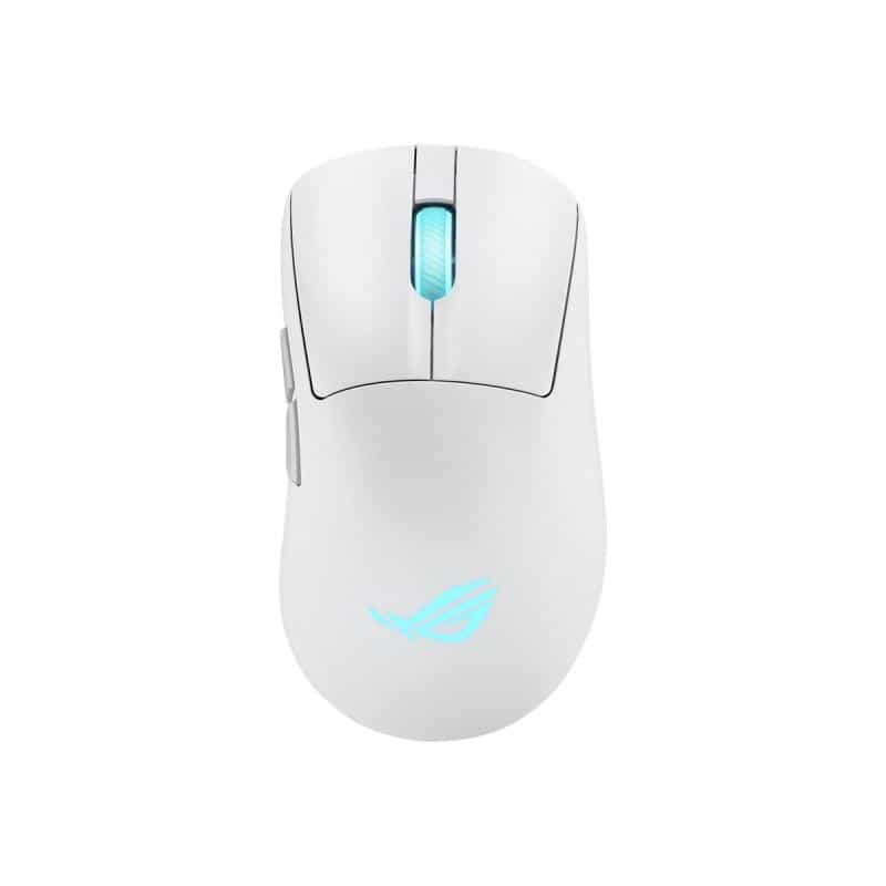 ASUS ROG Keris II Origin WHT - rechts - Optisch - RF Wireless + Bluetooth