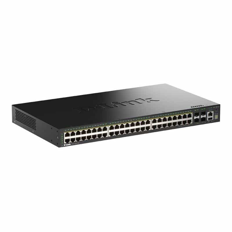 D-LINK DGS-1530-52P/E 52-Port Smart Manag.PoE+ GB Sw.