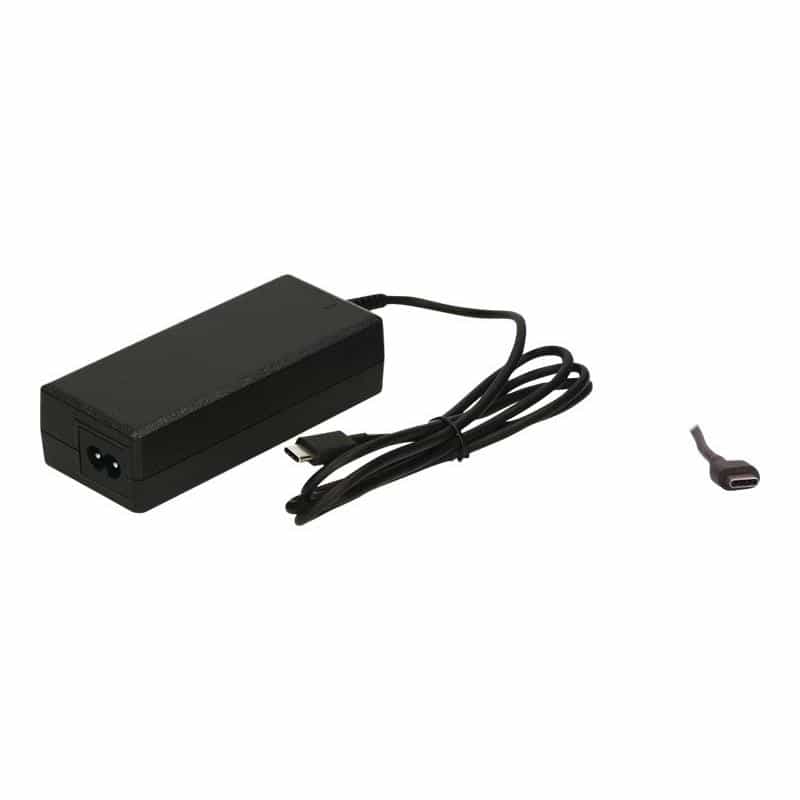 2-POWER AC Adapter USB-C 5V,9V,15V,20V 65W includes power cable Multiple Type-C Devices - with PD