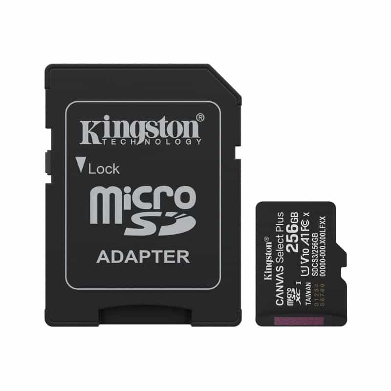 KINGSTON Canvas Select Plus Gen3 256GB KINGSTON Canvas Select Plus Gen3 256GB