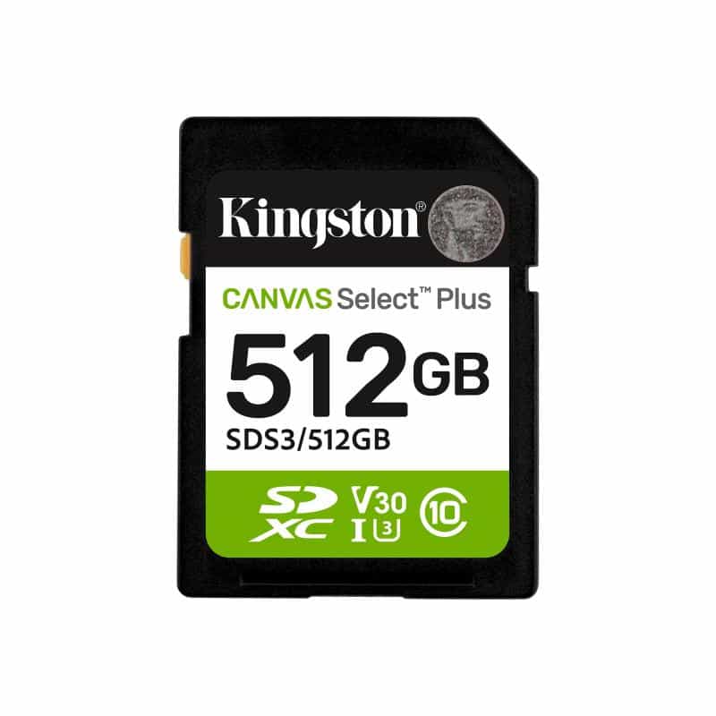 KINGSTON Canvas Select Plus Gen3 512GB