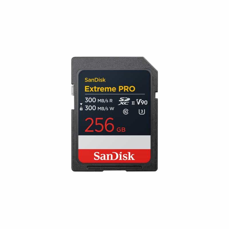 SANDISK Extreme PRO SDXC-Speicherkarte 256GB