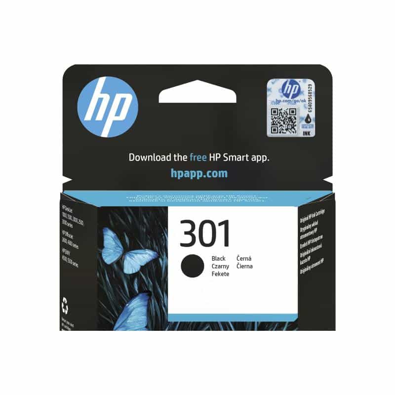 HP 301 Schwarz Tintenpatrone