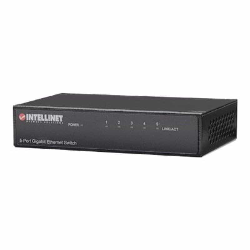 INTELLINET Gigabit Ethernet DestopSwitch 5 Port