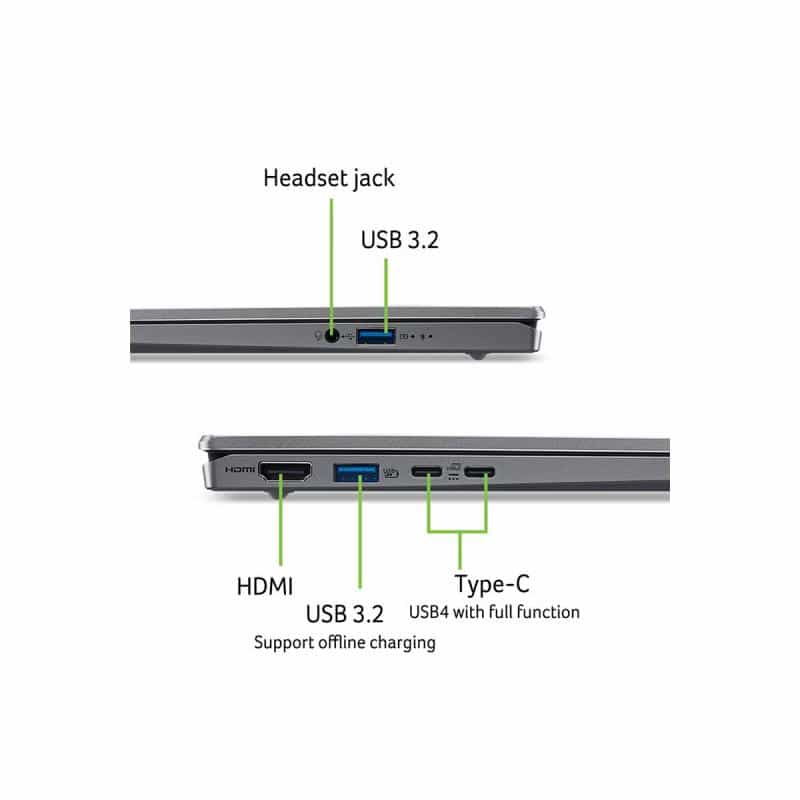 ACER Swift Go 14 AI OLED (SFG14-64-R5X3) 35,6cm (14") R5-340 AI 16GB 512GB W11