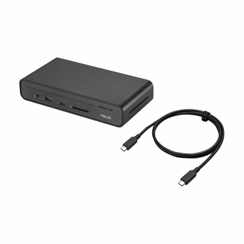ASUS Triple Display USB-C Dock Duo DC301 - Kabelgebunden - 90 W - 1000 Mbit/s