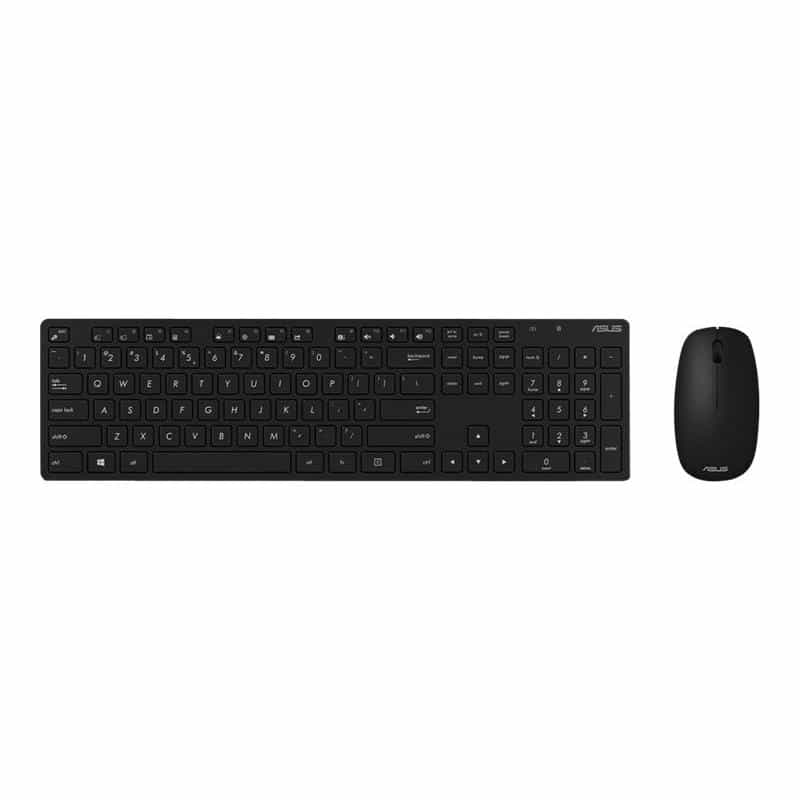 ASUS W5000 Tastatur- und Maus Set Wireless Schwarz