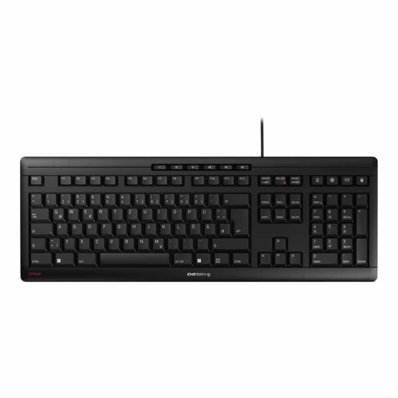 CHERRY STREAM KEYBOARD - Tastatur - 100% - full size