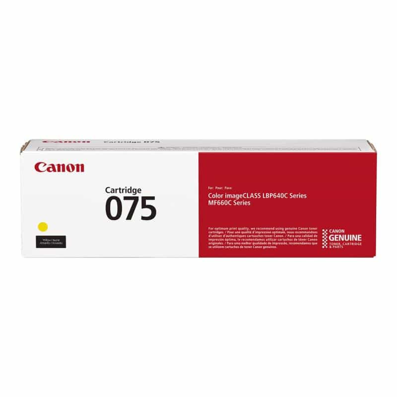 CANON Toner/Cartridge 075 Y