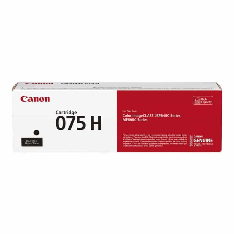 CANON Toner/Cartridge 075 H BK