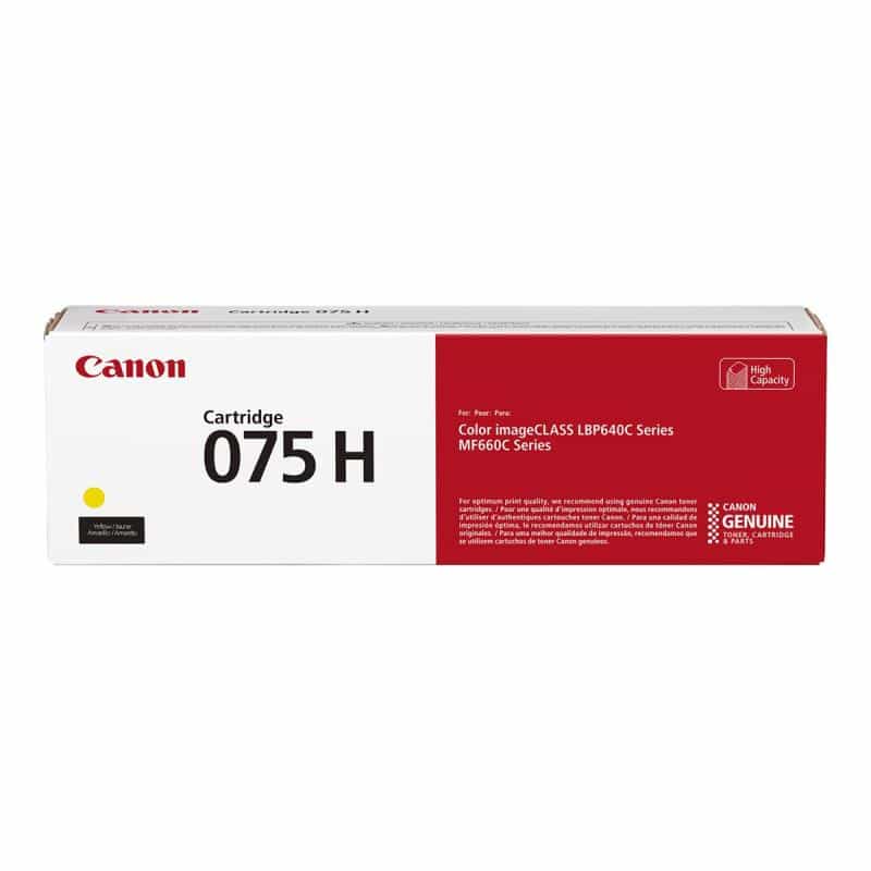 CANON Toner/Cartridge 075 H Y