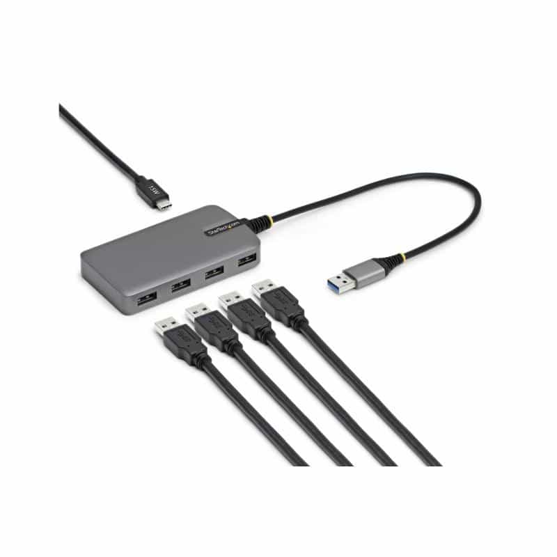 STARTECH.COM 4-Port USB-A Hub, 5Gbps, Bus Powered
