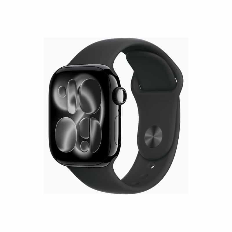 APPLE Watch S11 Aluminium 42mm Diamantschwarz (Sportarmband schwarz) M/L