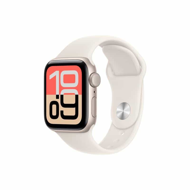 APPLE Watch SE 3 Aluminium 40mm Polarstern (Sportarmband polarstern) S/M