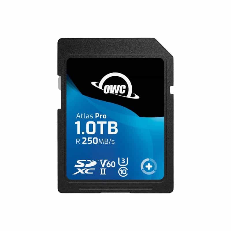OWC Atlas Pro SDXC V60 UHS-II Memory Card 1TB