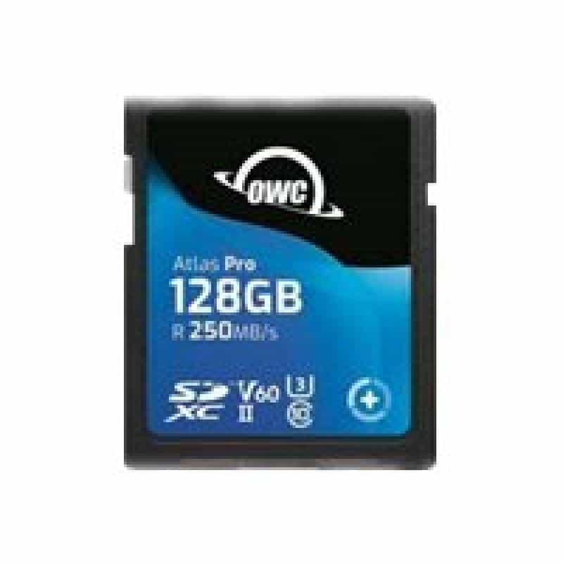OWC Atlas Pro SDXC V60 UHS-II Memory Card 128GB OWC Atlas Pro SDXC V60 UHS-II Memory Card 128GB