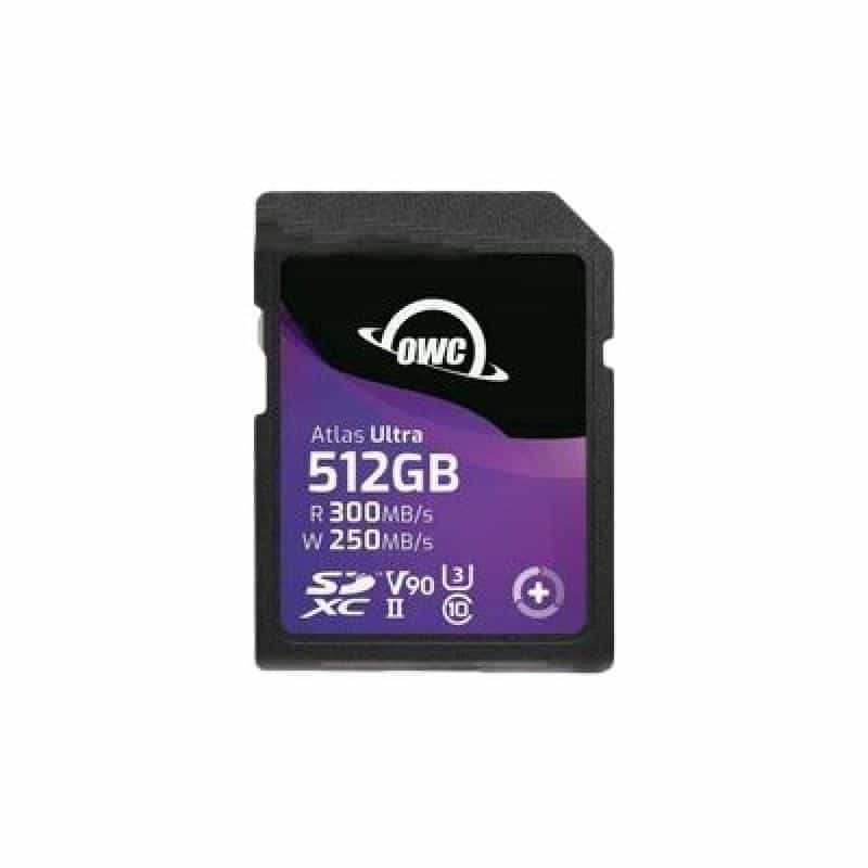 OWC Atlas Ultra SDXC V90 UHS-II Memory Card 512GB