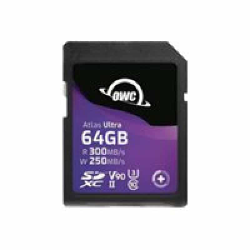 OWC Atlas Ultra SDXC V90 UHS-II Memory Card 64GB